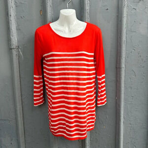 J Crew Modal Striped  tee, size xs